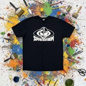 Next Level Spacemen Graphic Tee Black Regular